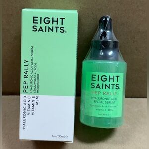New In Box Eight Saints Pep-Rally Pure Hyaluronic Acid Serum for Face
